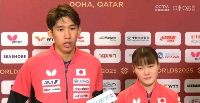 吉村真晴与大藤沙月的练习次数有限，仅三四次