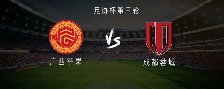 成都队对阵广西平果：全华班对决双外援，韦世豪与杨明洋替补上场